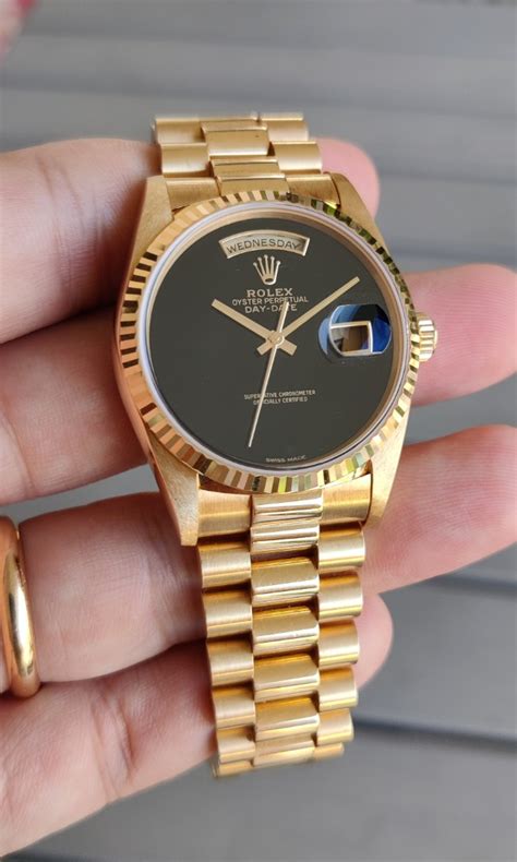 rolex onyx dial day-date|rolex 18238 diamond dial.